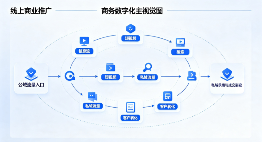 水富县线上商业推广怎么做？全域流量闭环搭建与低成本转化实战指南